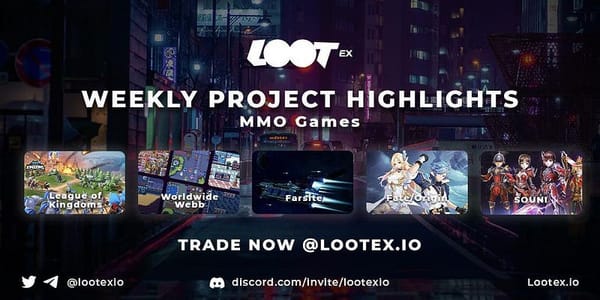 Lootex 每週精選遊戲 — MMO Games