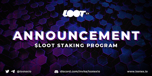 $LOOT 質押與鎖倉計畫說明